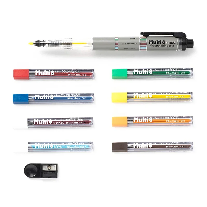 Pentel Pen Energel - Japan Pentel Multi+8 mechanisch potlood 2,0